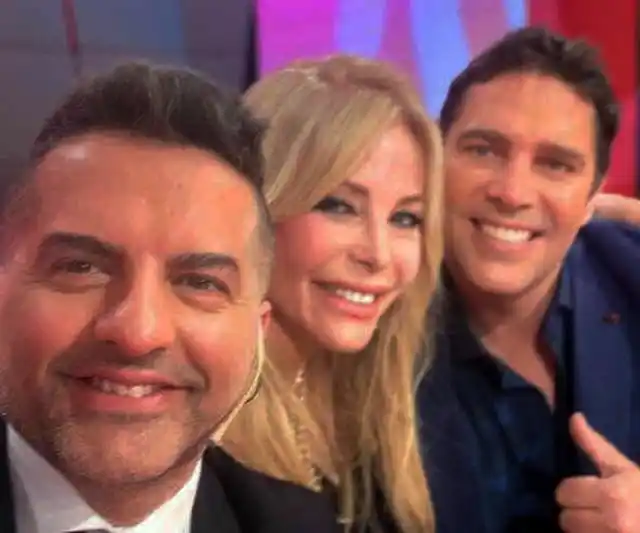 Matías Alé y Graciela Alfano se juntaron en Los Ángeles a la mañana
