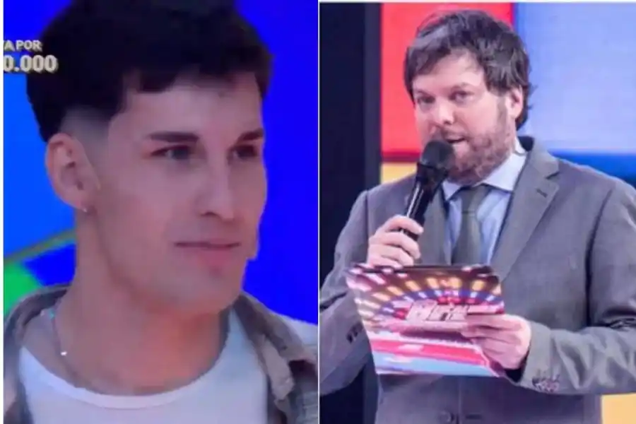 El participante que aprovechó una pregunta de Guido Kaczka para encararlo en Los 8 escalones