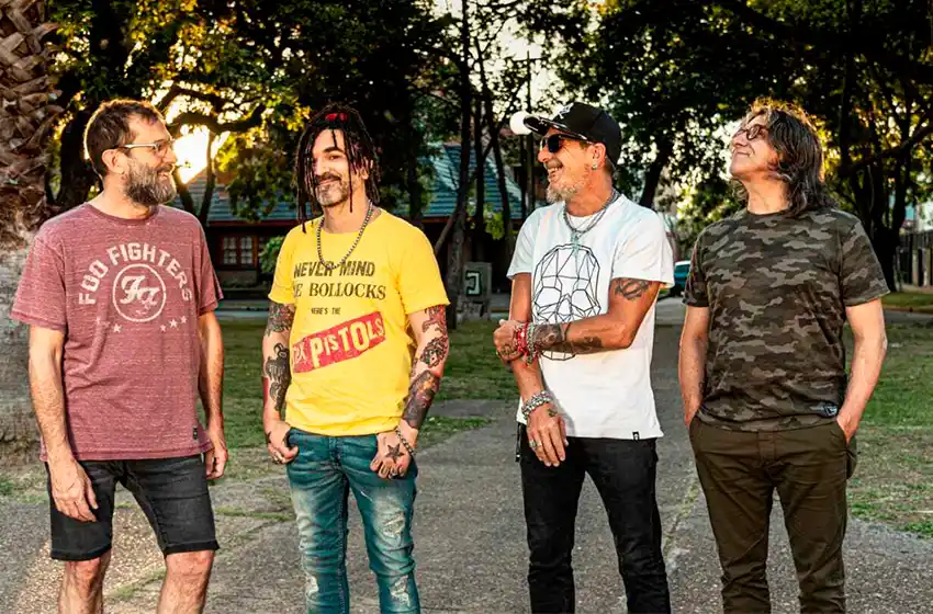 Kapanga celebra 25 años de su primer disco "A 15 cm de la realidad" en Mar del Plata 