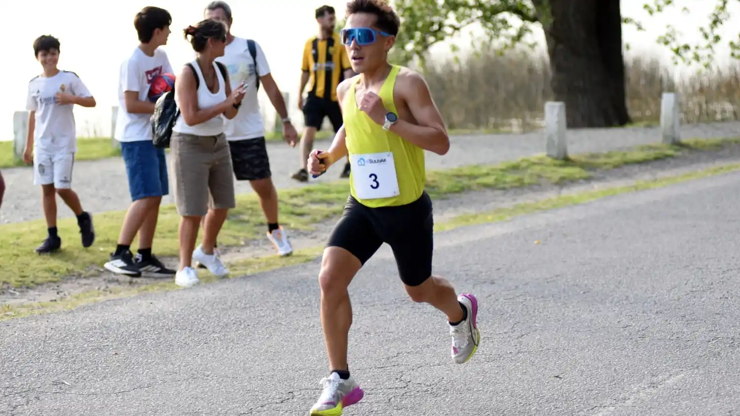 Di Leva, firme rumbo a la victoria en la zona del Lago del Fuerte.