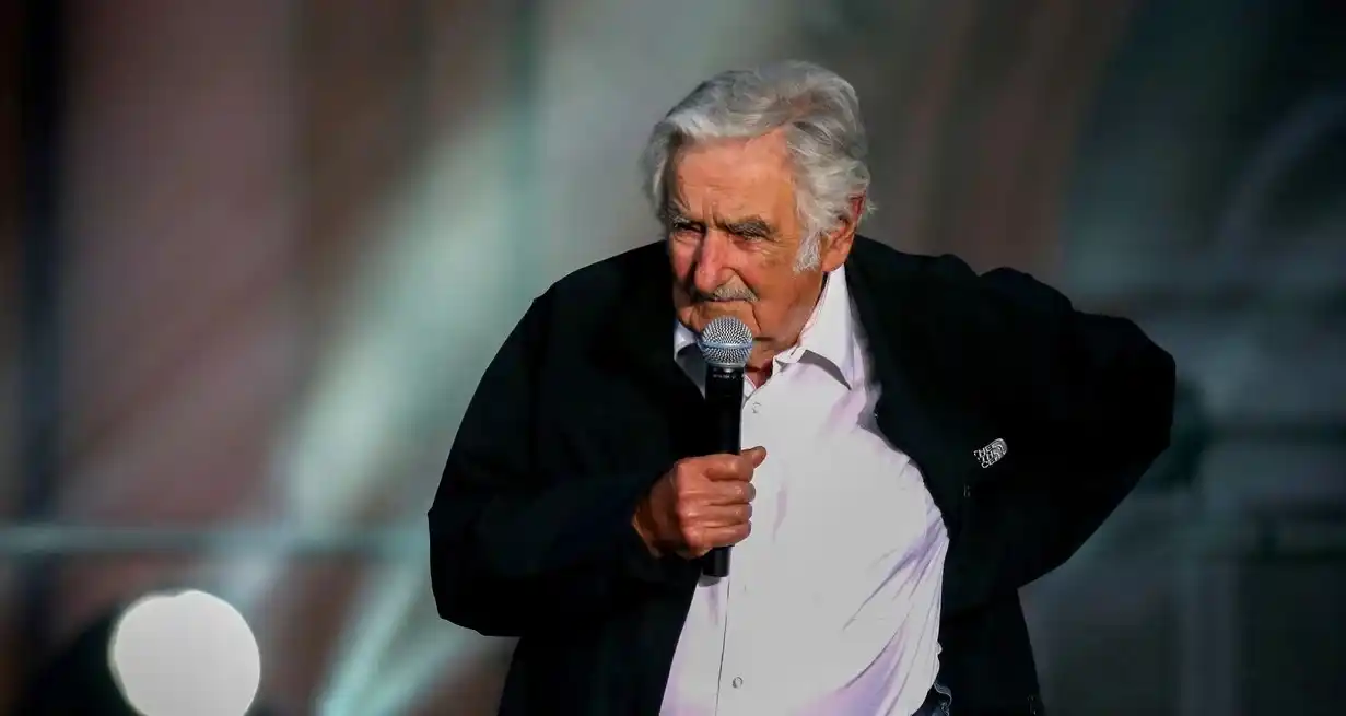 Pepe Mujica, durante su visita a Buenos Aires en 2021. Archivo Reuters.