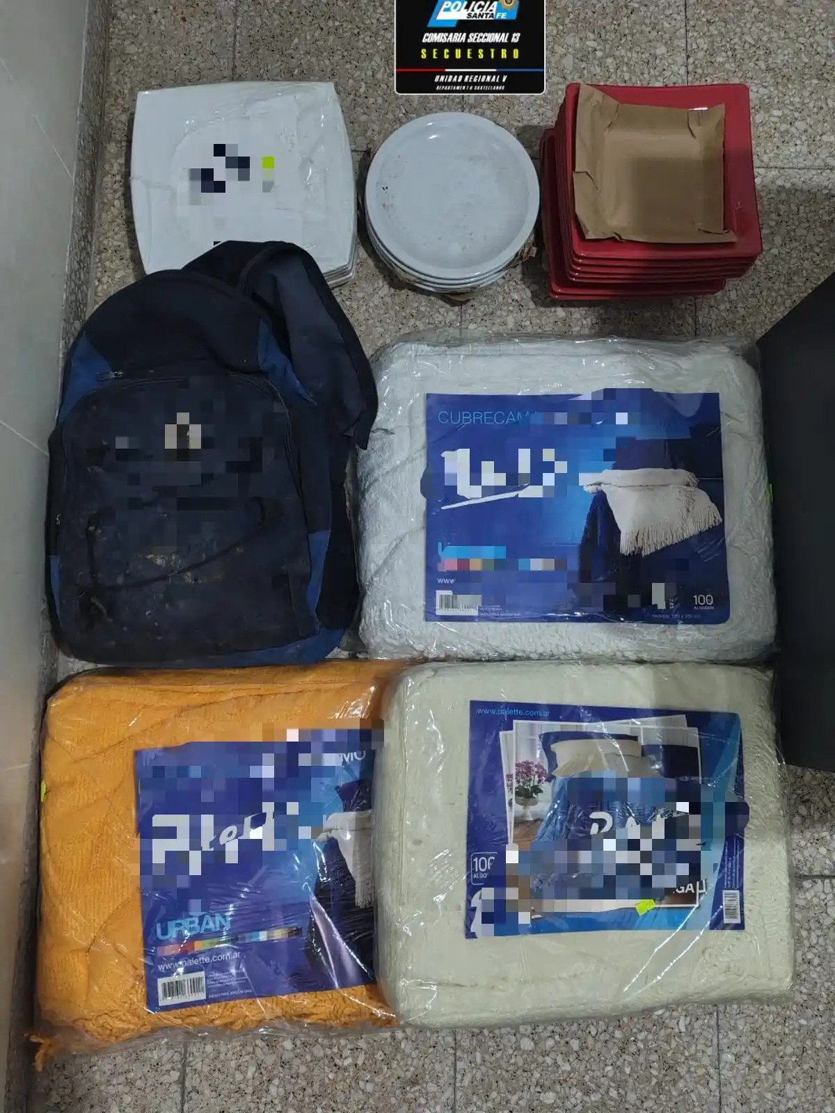 robo de frazadas - 2