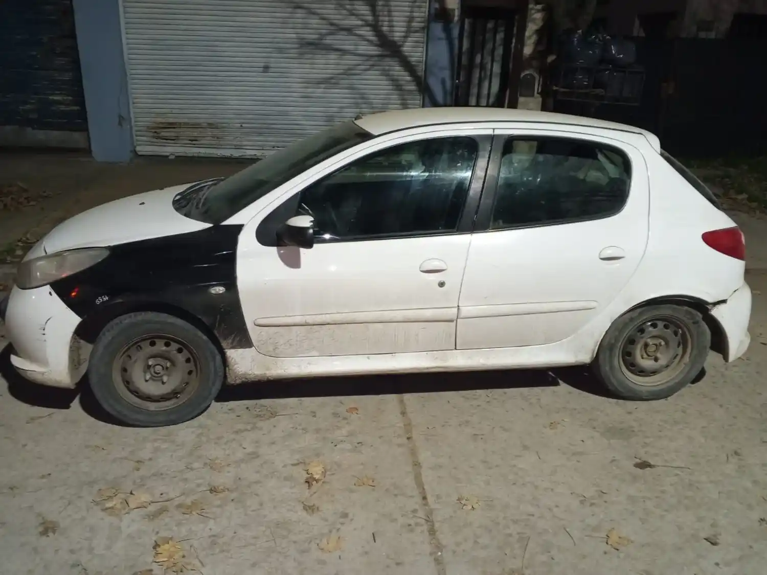 El automóvil recuperado