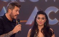 Tras su renuncia, la tandilense Ángela Leiva volvió a las pistas de ShowMatch y recibió un reclamo de Tinelli
