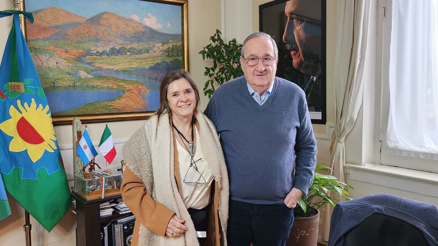 Tras 20 años se despidió de la Contaduría General: el saludo de Miguel Lunghi a la Lic. Marcela Espino