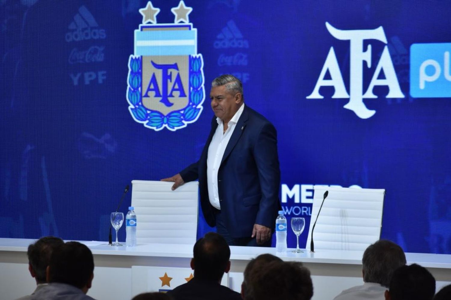 Tapia fue reelecto como presidente de AFA
