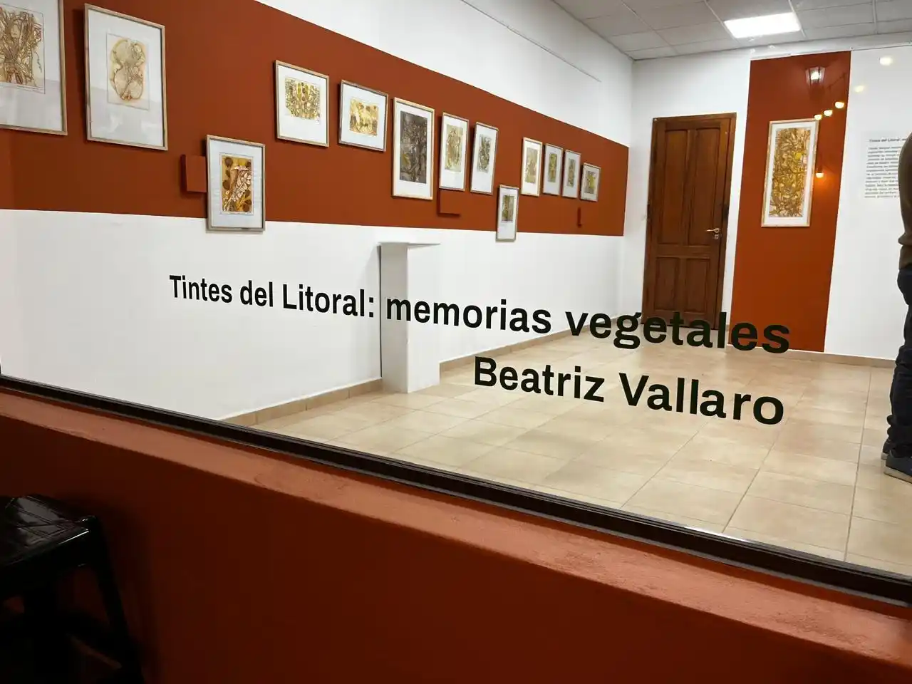 Beatriz Vallaro: "Es la primera vez que expongo mi obra en mi provincia y fue una experiencia grandiosa"