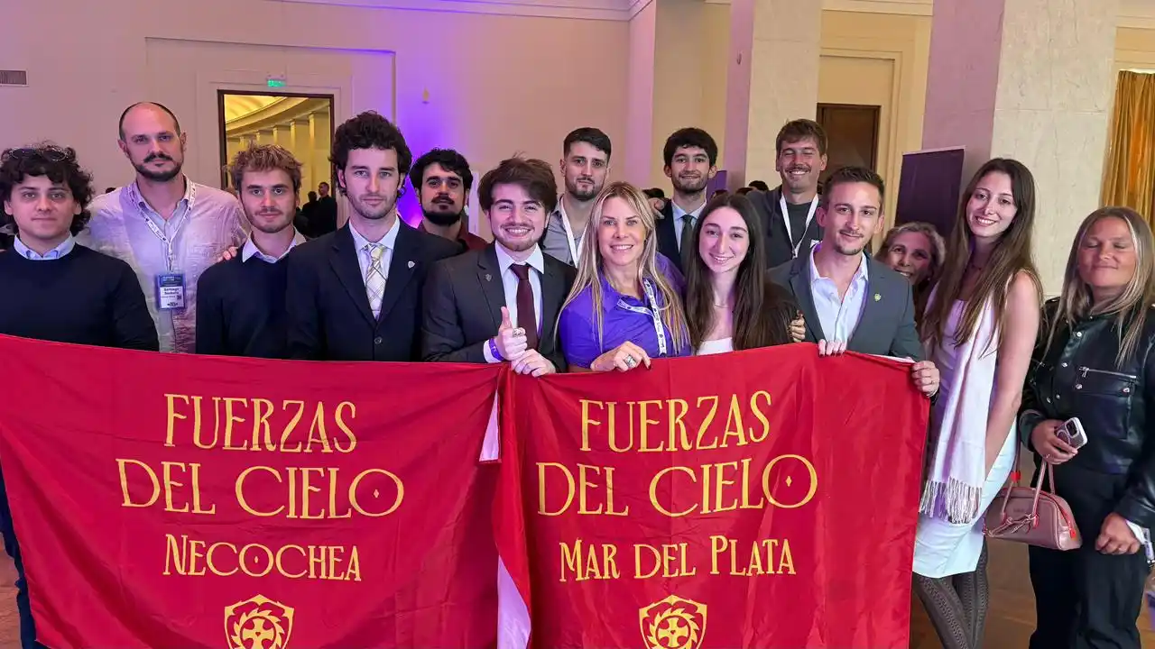 “Más lindos no se consiguen”: el halago de Karen Reichardt a Las Fuerzas del Cielo Necochea