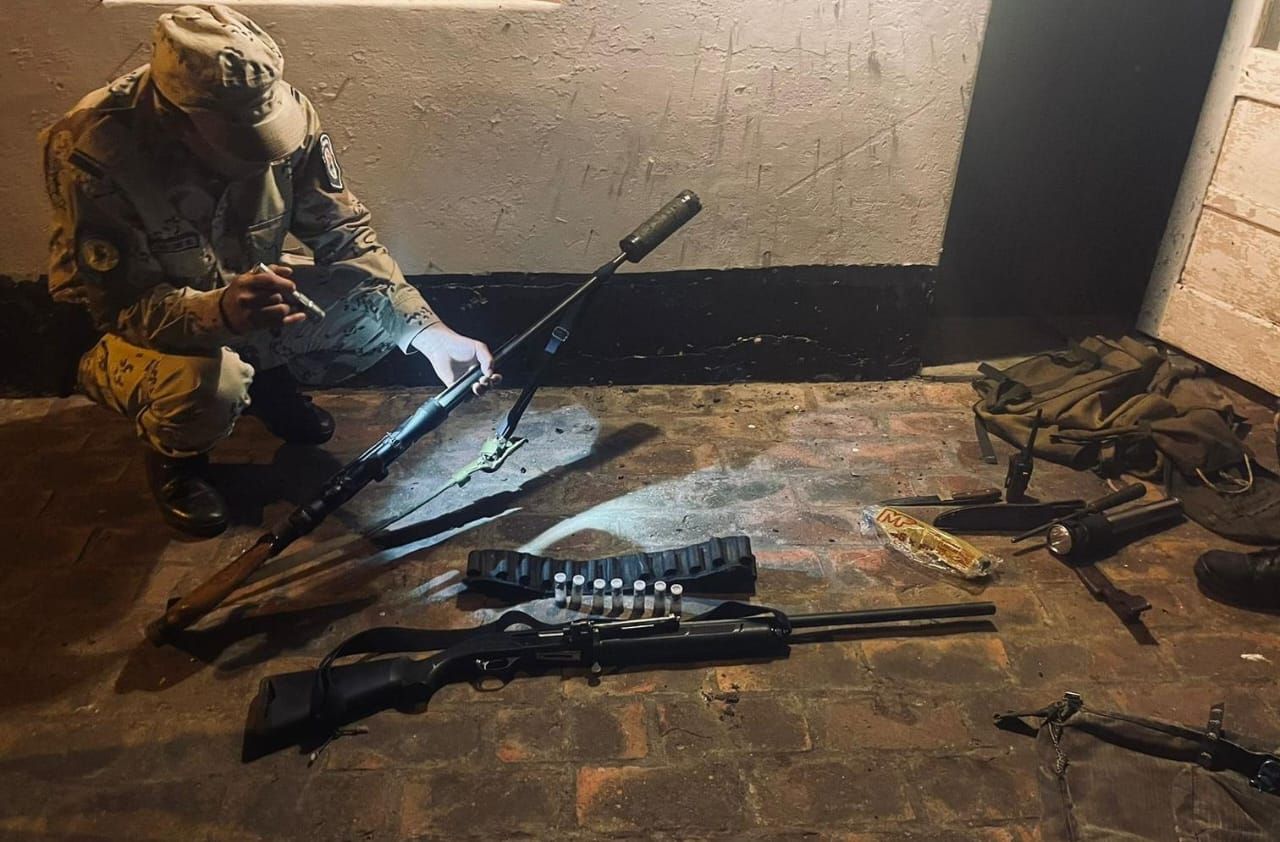 La Brigada Gualeguaychú secuestró armas de grueso calibre