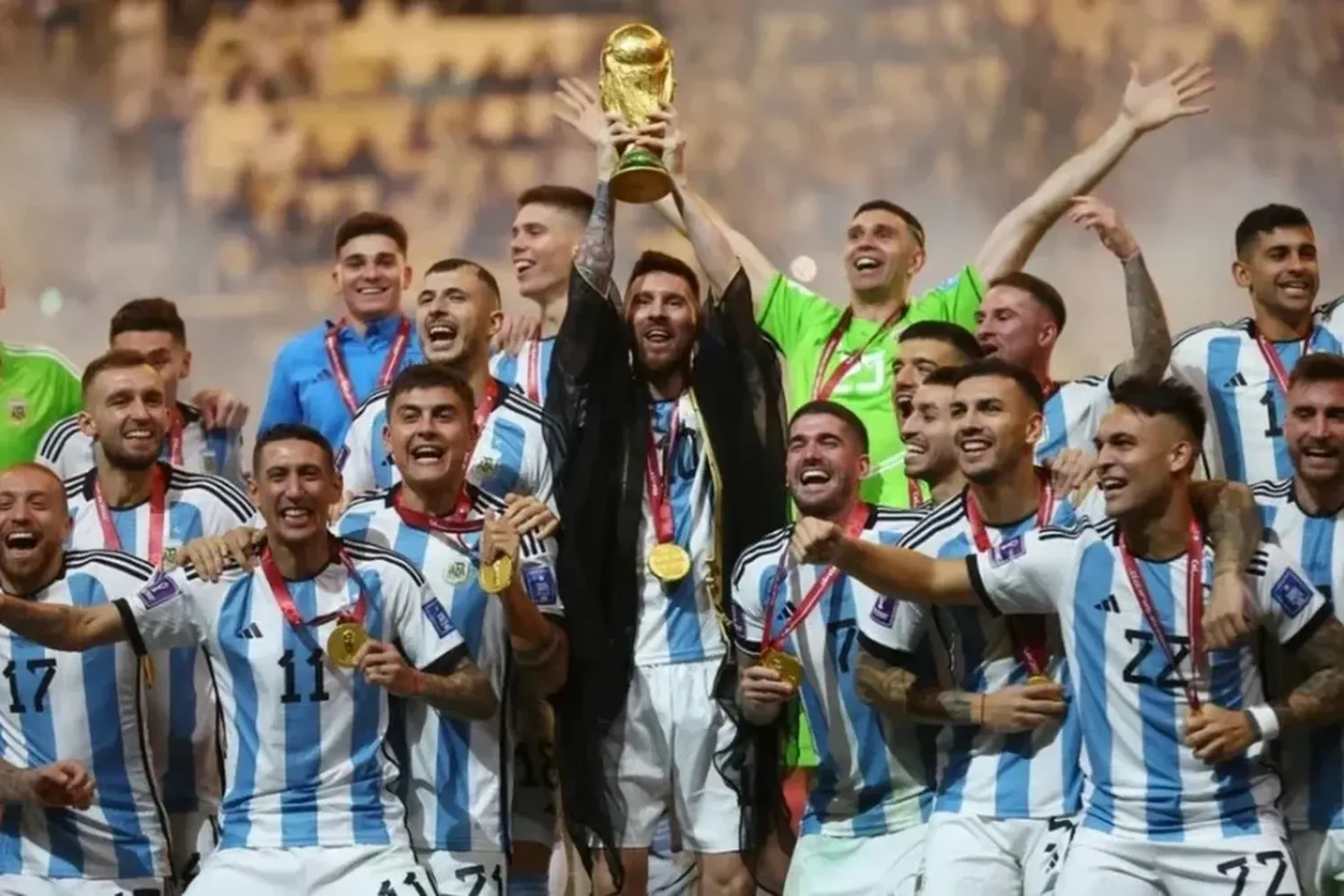 La Selección Argentina cerró el año en el primer lugar del ranking FIFA