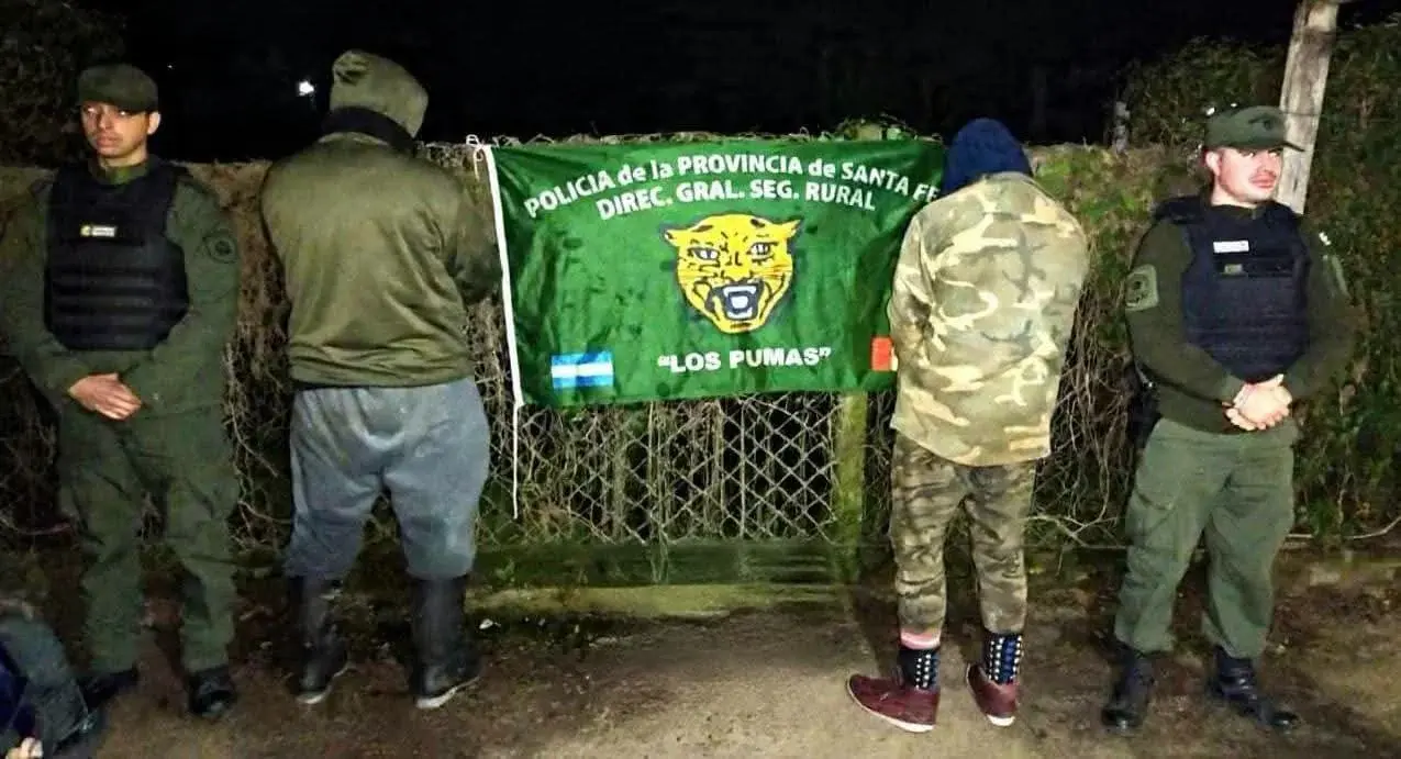 Los Pumas secuestraron carne vacuna, armas y fauna silvestre en distintos operativos por la región