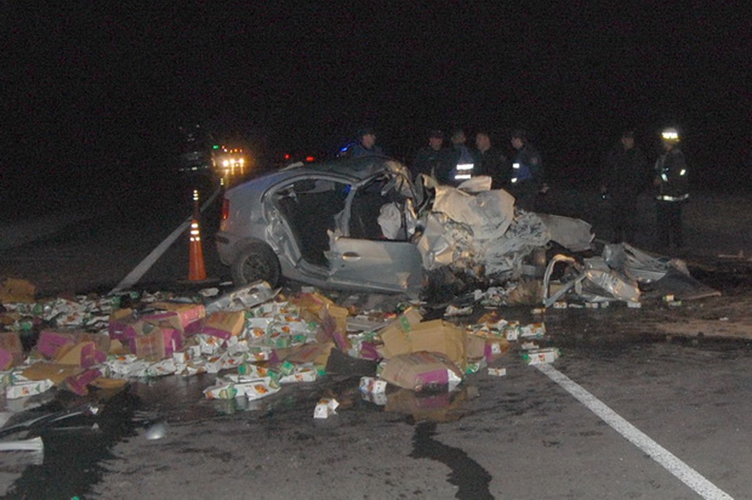 Inspeccionaron el lugar del accidente y el camionero no declaró