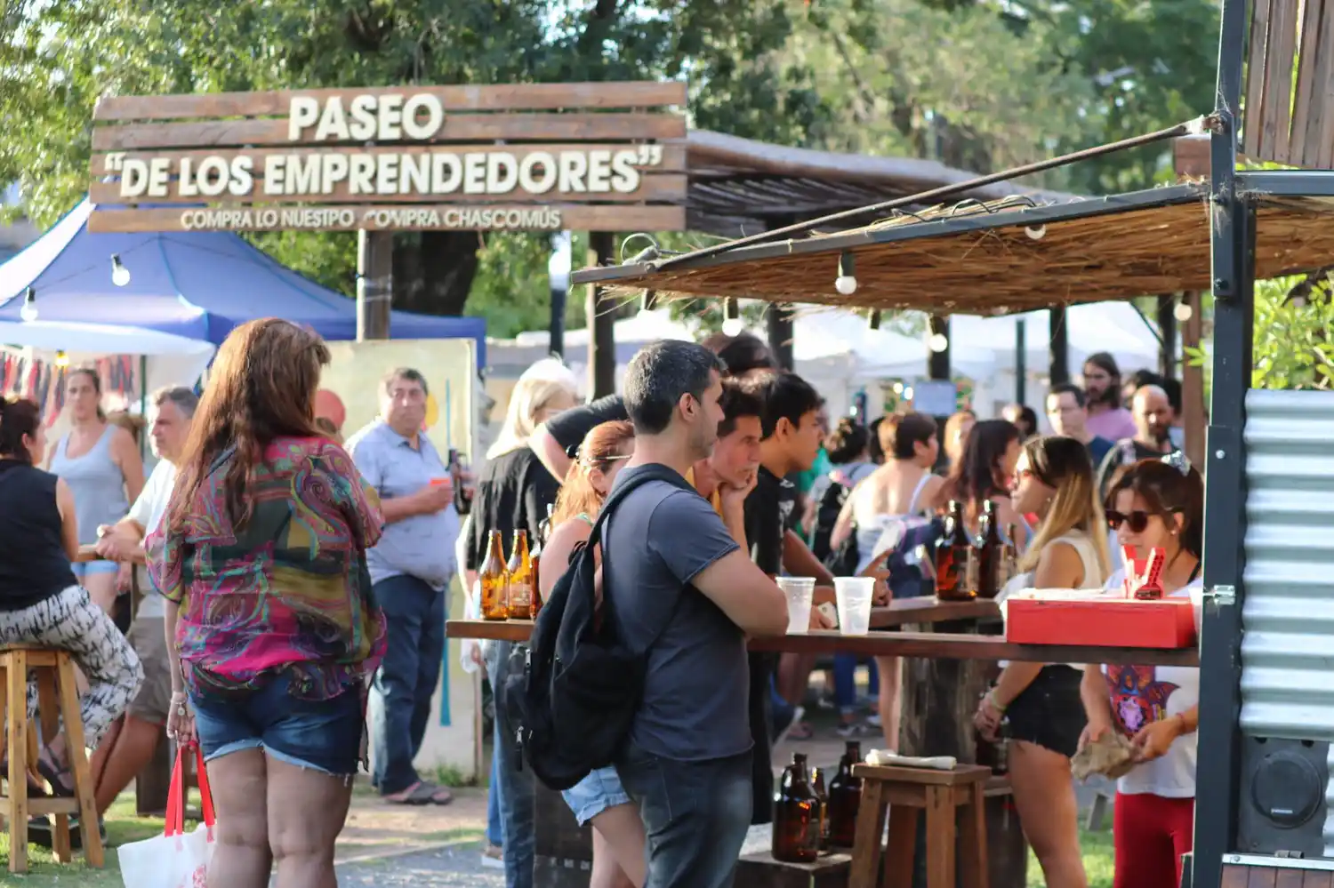 Arrancan las actividades en el paseo de los Emprendedores y Artesanos