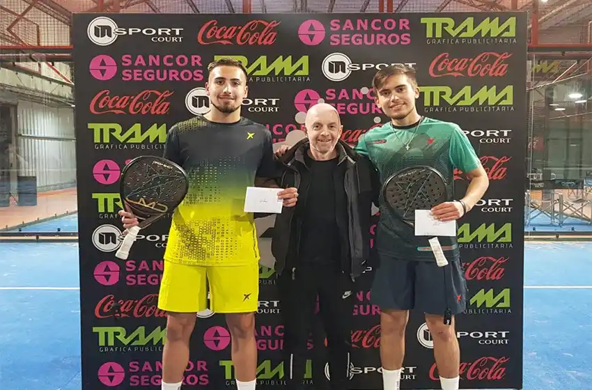 Zurita-Chozas se quedaron con el pádel de primera