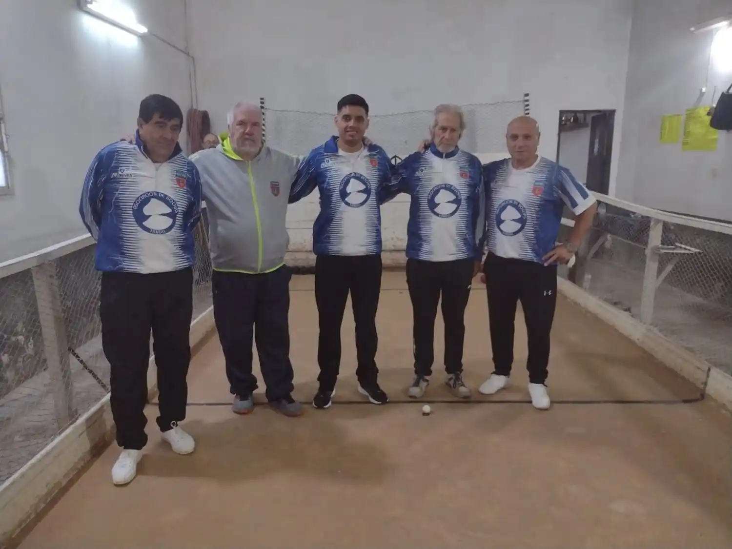 Los representantes tandilenses en Rauch.