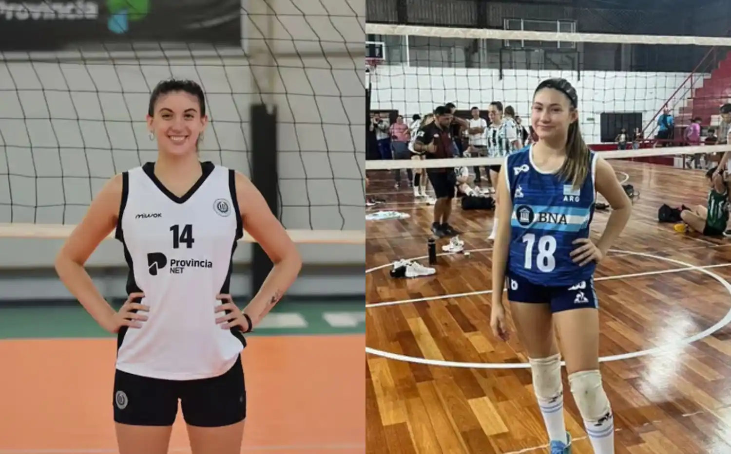 María Emilia Bocca y Abril Araya.