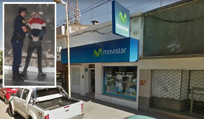 Fue detenido cuando hacía un boquete para entrar a un local céntrico