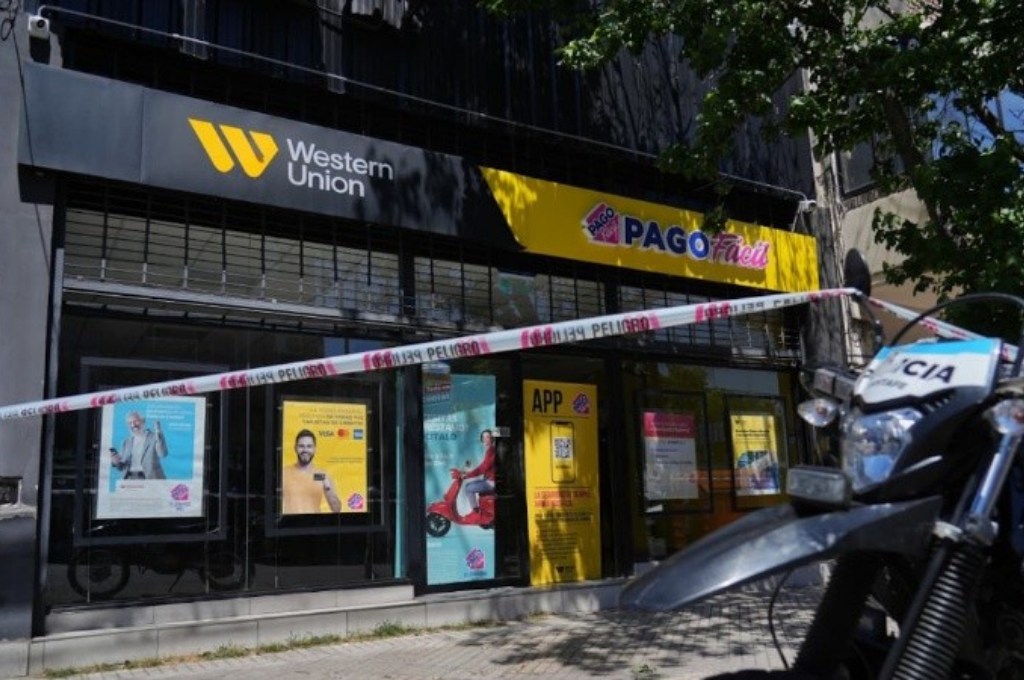 El escruche fue detectado en la mañana de este lunes. (Alan Monzón/Rosario3)