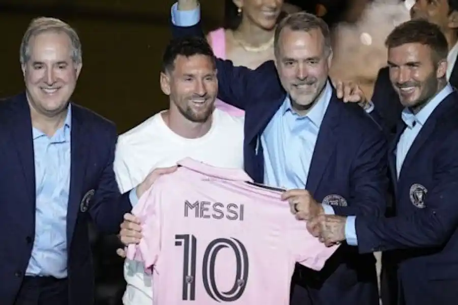 La fiesta del Inter de Miami para la presentación de Messi