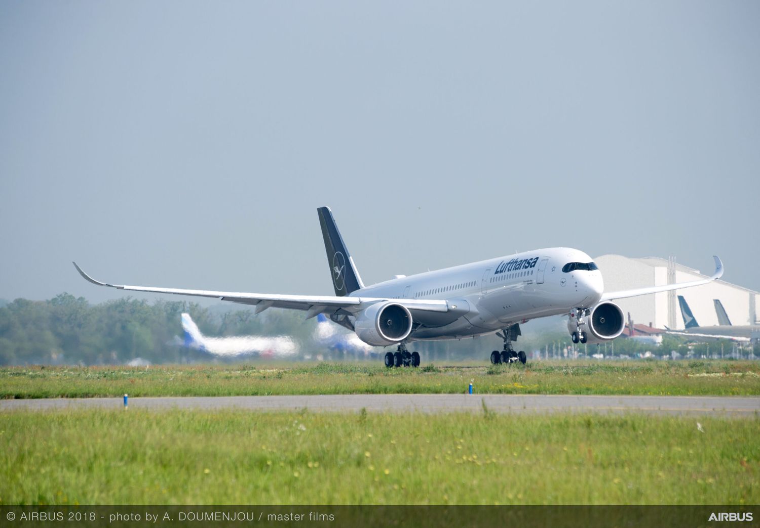 Lufthansa Airbus A350 becomes climate research aircraft