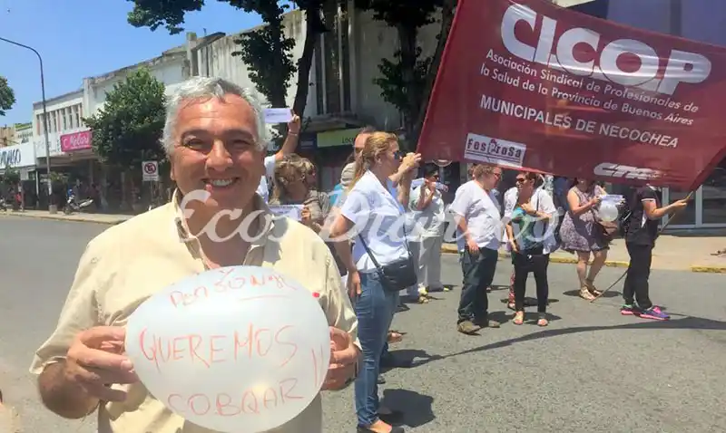 Médicos se manifestaron para “visibilizar una injusticia”