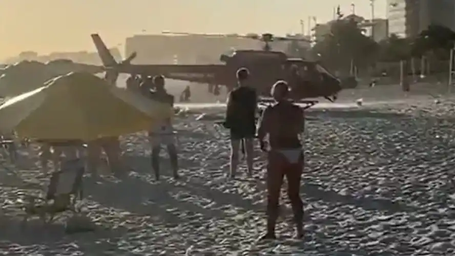 Un grupo de argentinos sufrió un robo en la playa brasileña, donde los ladrones se llevaron objetos de oro, muy valioso en Brasil.