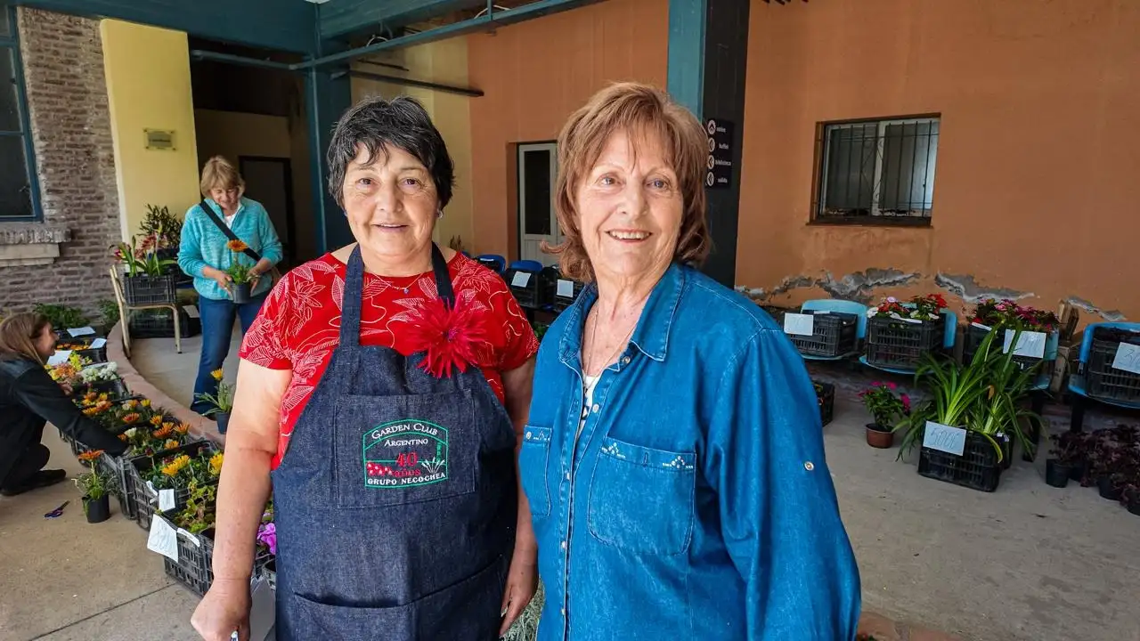 Sonia Díaz y Esther Santoiani de Irazoqui
