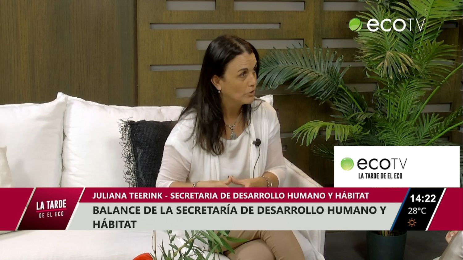 Balance de la secretaría de Desarrollo humano y hábitat