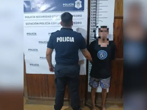 Interviene el Juzgado de Paz.