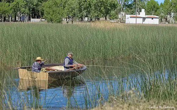 Una postal del pasado que vuelve a ser presente: la laguna recupera su esplendor