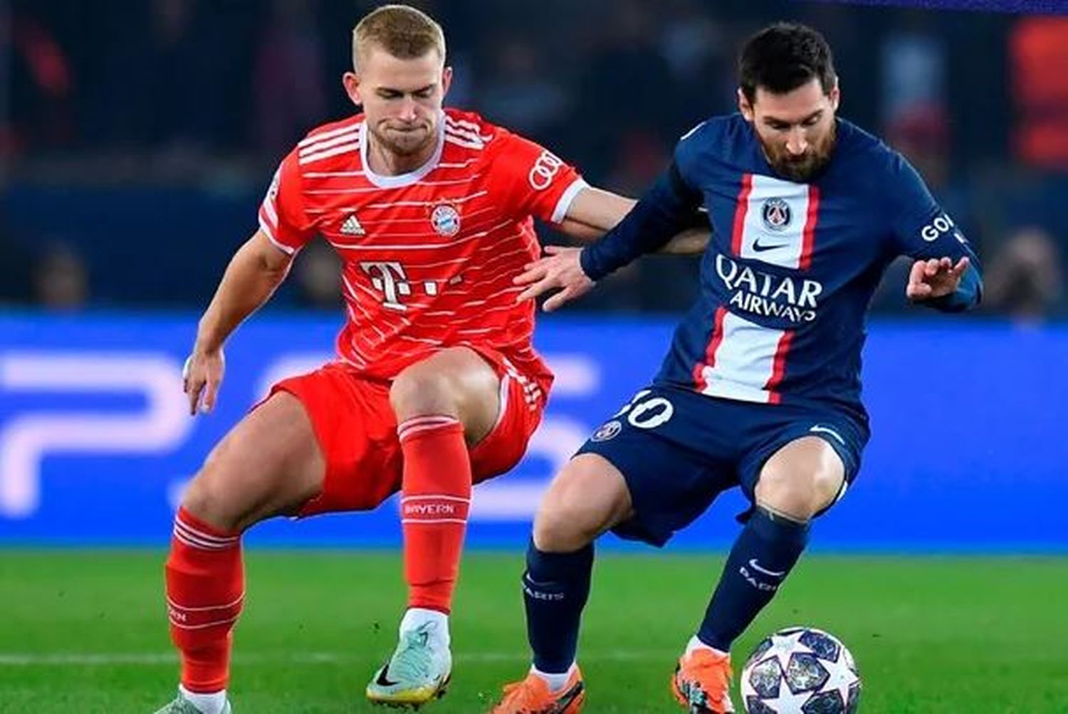 Bayern Múnich venció 1-0 al PSG de Messi en París por la ida de los octavos de la Champions League