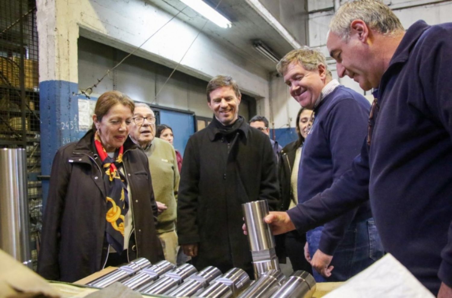 Costa, Cantero y empresarios se reunieron para avanzar en el Parque Industrial