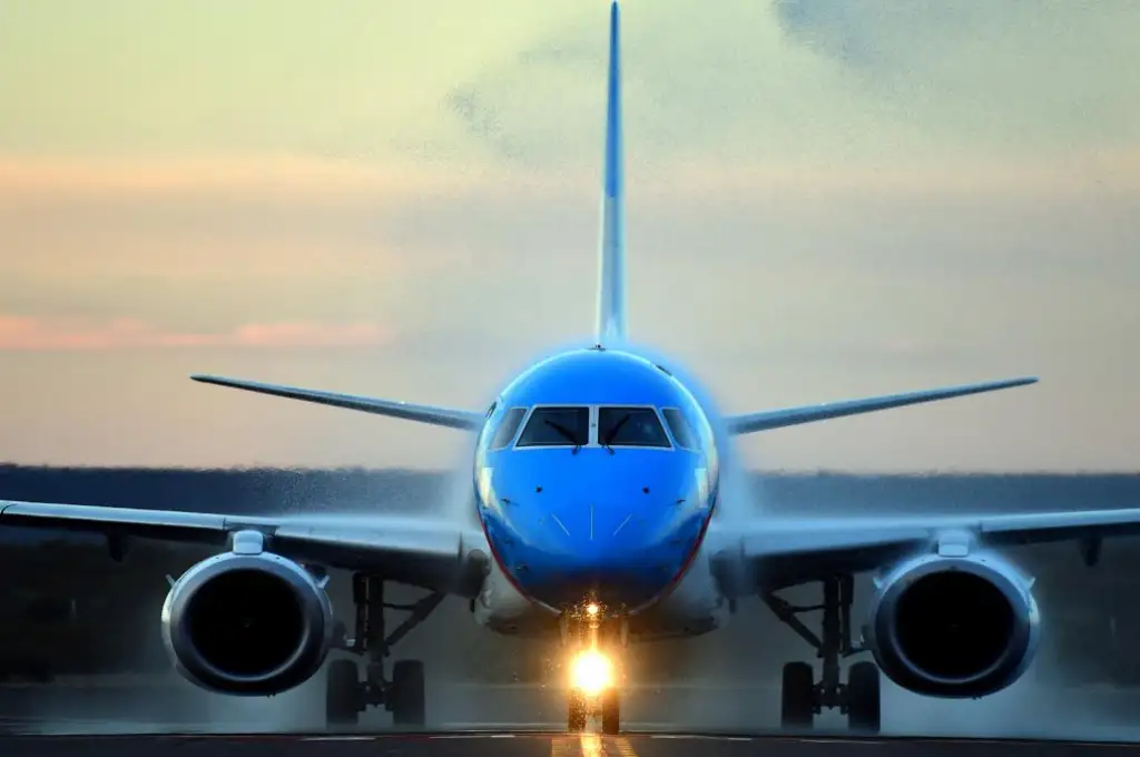 El Airbus 330-200 tocó tierra a las 7.49 en el Aeropuerto Internacional de Ezeiza.