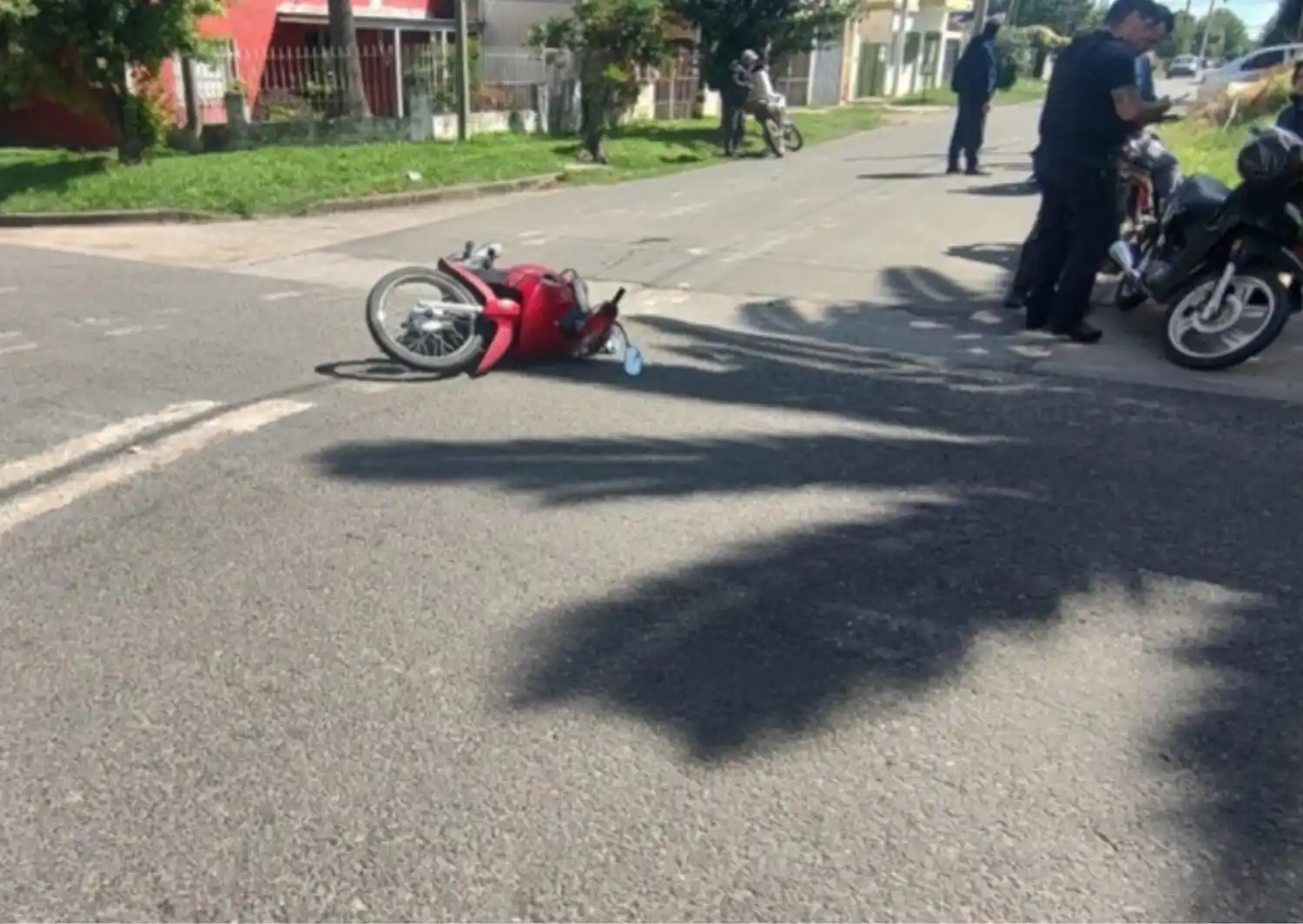 El accidente ocurrió en horas de la tarde.