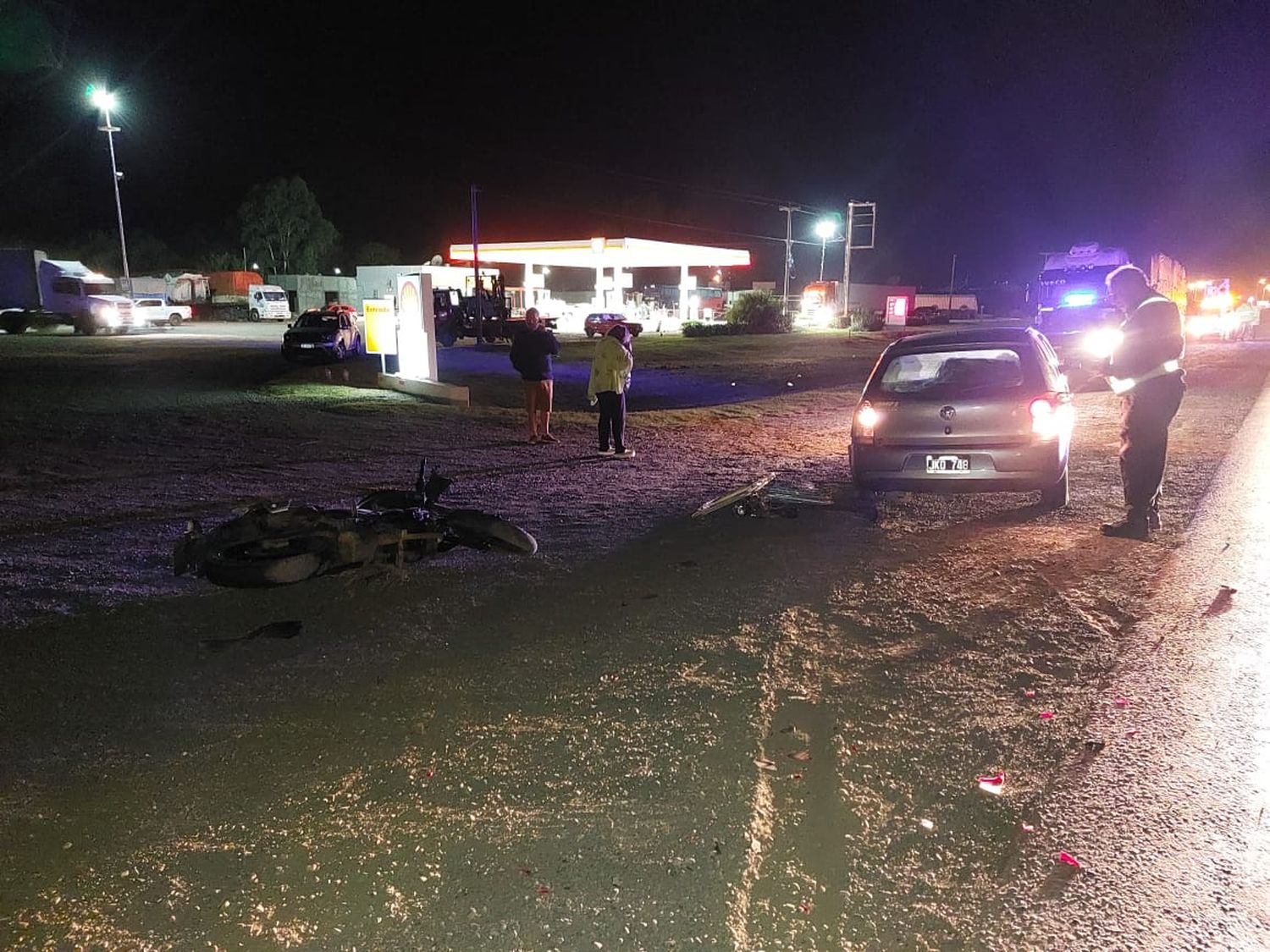 Grave accidente de tránsito en Ruta 7