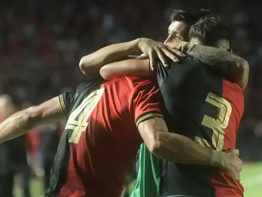 El Sabalero volvió al triunfo en Santa Fe con gol de F.Jourdan.Foto:Carolina Niklison