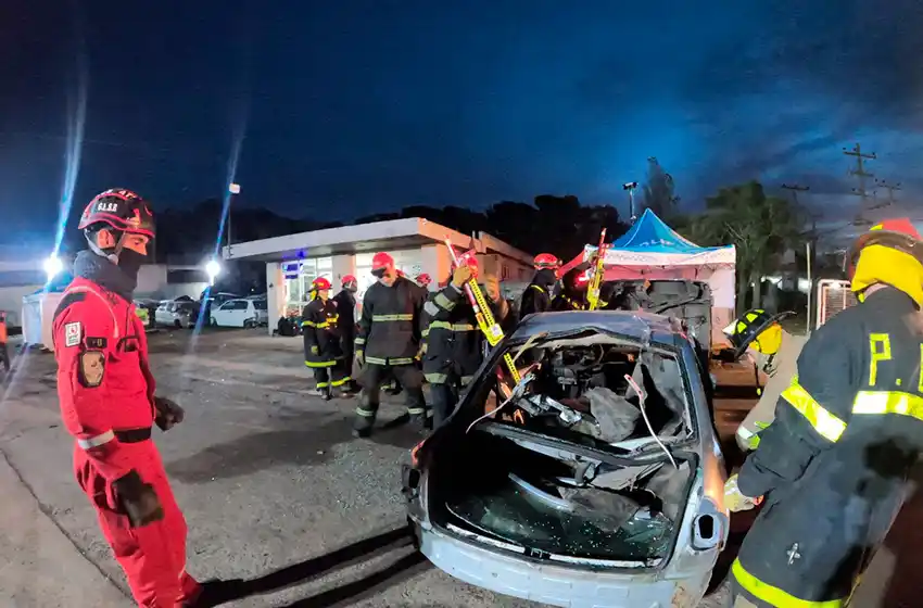 Rescatistas marplatenses tomaron un curso sobre accidentes múltiples: "Ha nutrido a las fuerzas"