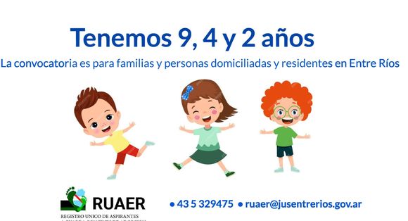 Tres hermanos buscan una familia