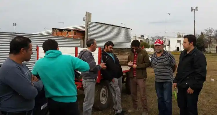 Escuela de Banfield: Trabajadores tomaron la obra