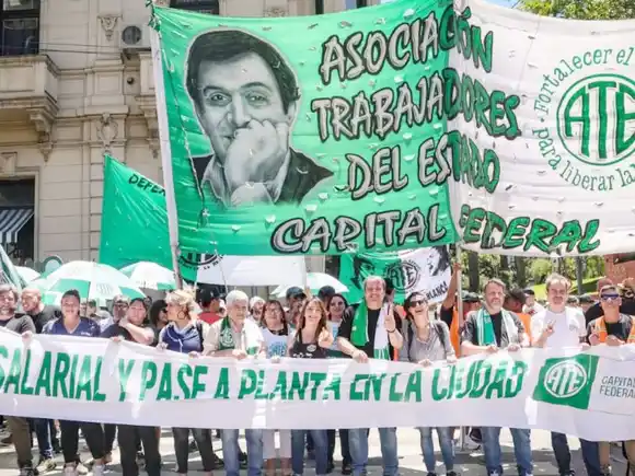 El Gobierno aplica descuentos y ATE culmina una jornada nacional de protesta