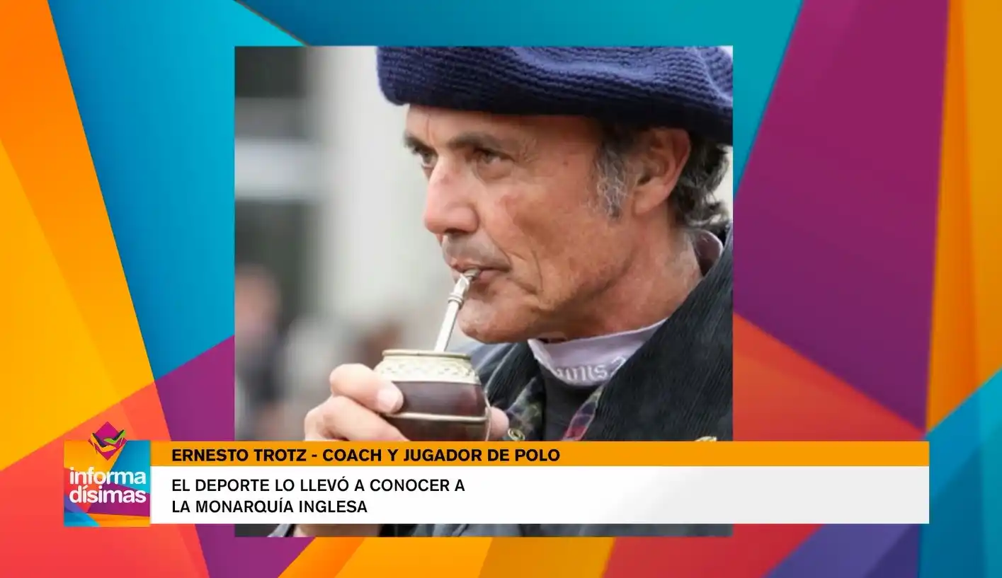 El deporte lo llevó a conocer a la monarquía inglesa