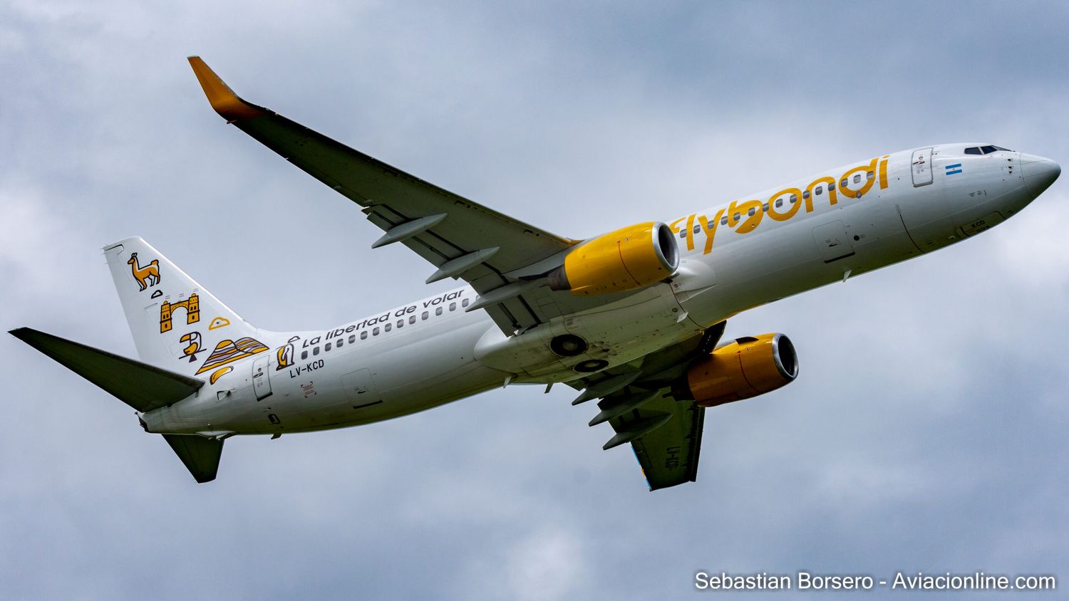 Flybondi to increase flights between Córdoba and Bariloche