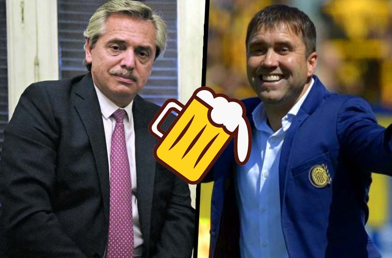 El Chacho Coudet hace cervezas y le mandó unas latas a Alberto Fernández: el divertido video que grabó el presidente