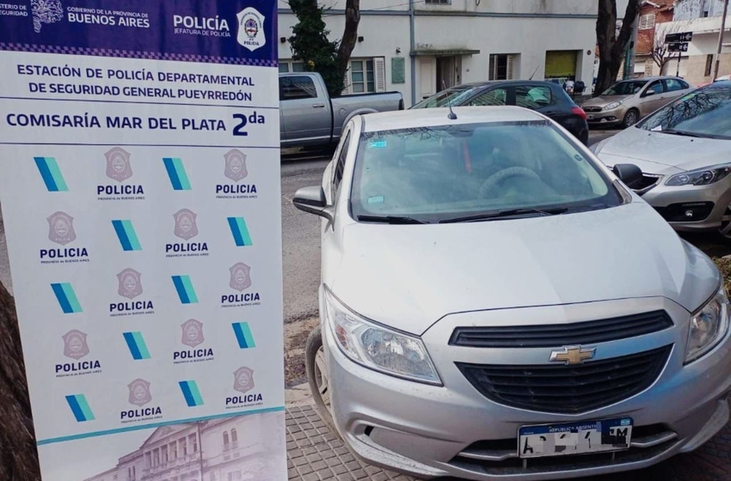 Capturaron un auto con pedido de secuestro en La Matanza