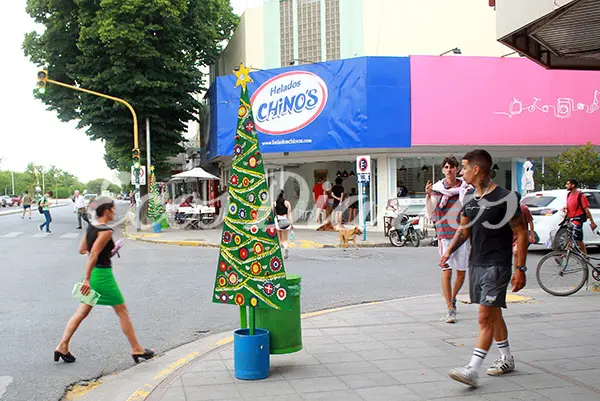 Con espíritu navideño