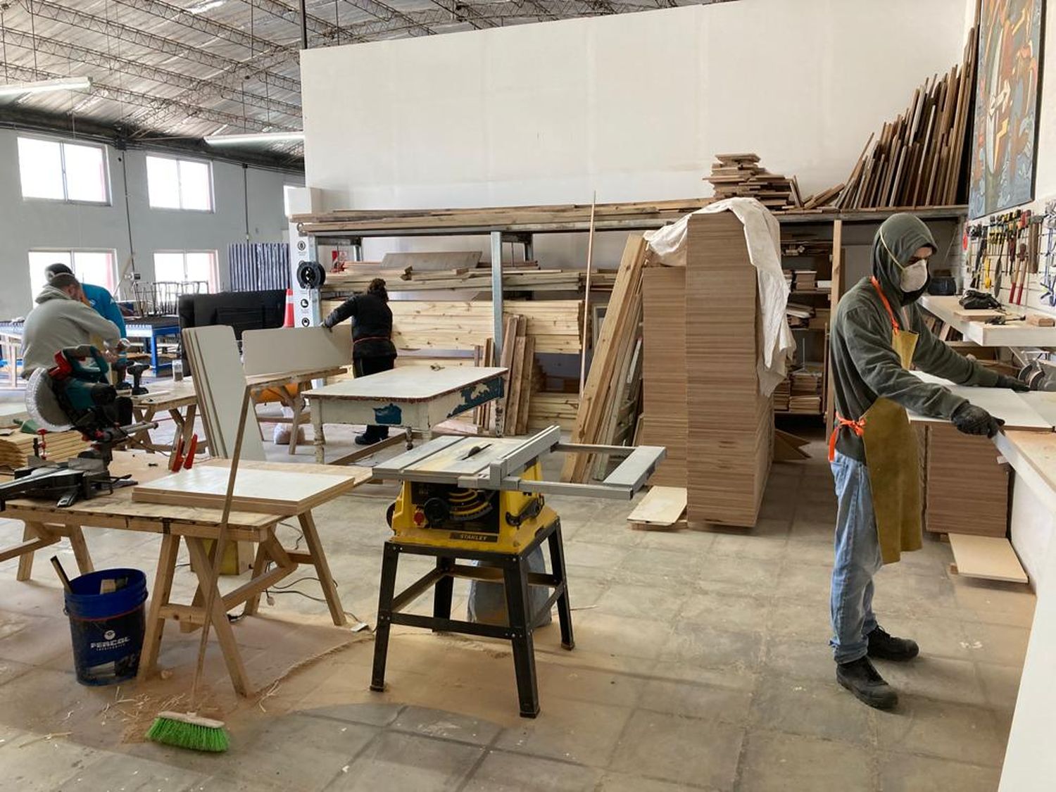 Con diferentes proyectos, el Polo Productivo Social fortalece su función de inclusión laboral