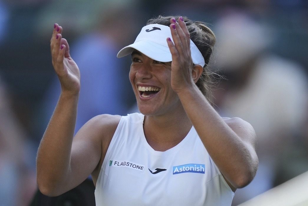 Solana Sierra empezó su participación en Brasil con un triunfo
