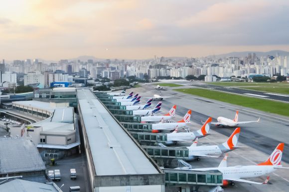 El aeropuerto de Congonhas, megahub doméstico brasileño y uno de los motores económicos de Sao Paulo, cumple 89 años