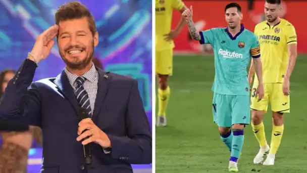 Tinelli y la extema opinión de Lionel Messi y el Barcelona