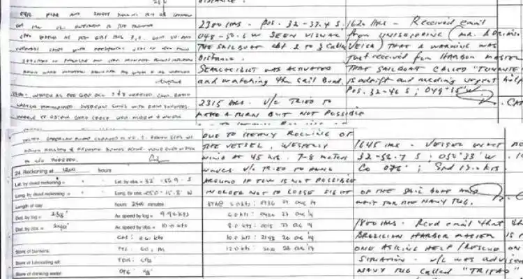 Tunante II: Informe final a tres años del naufragio